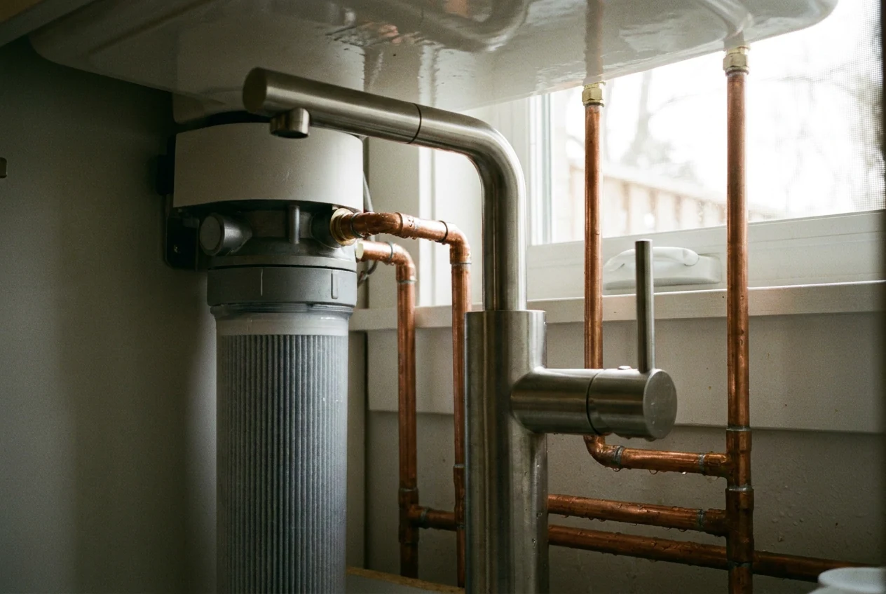 Installer un robinet avec filtration à Ballan-Miré
