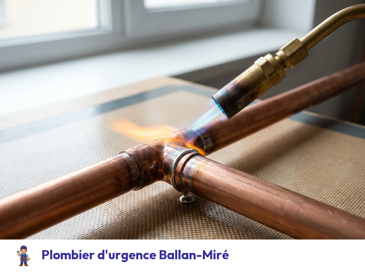 Plombier d'urgence à Ballan-Miré