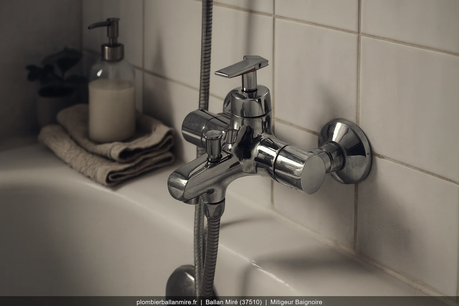 Installation mitigeur baignoire Grohe Grohtherm a Ballan-Miré (37510)